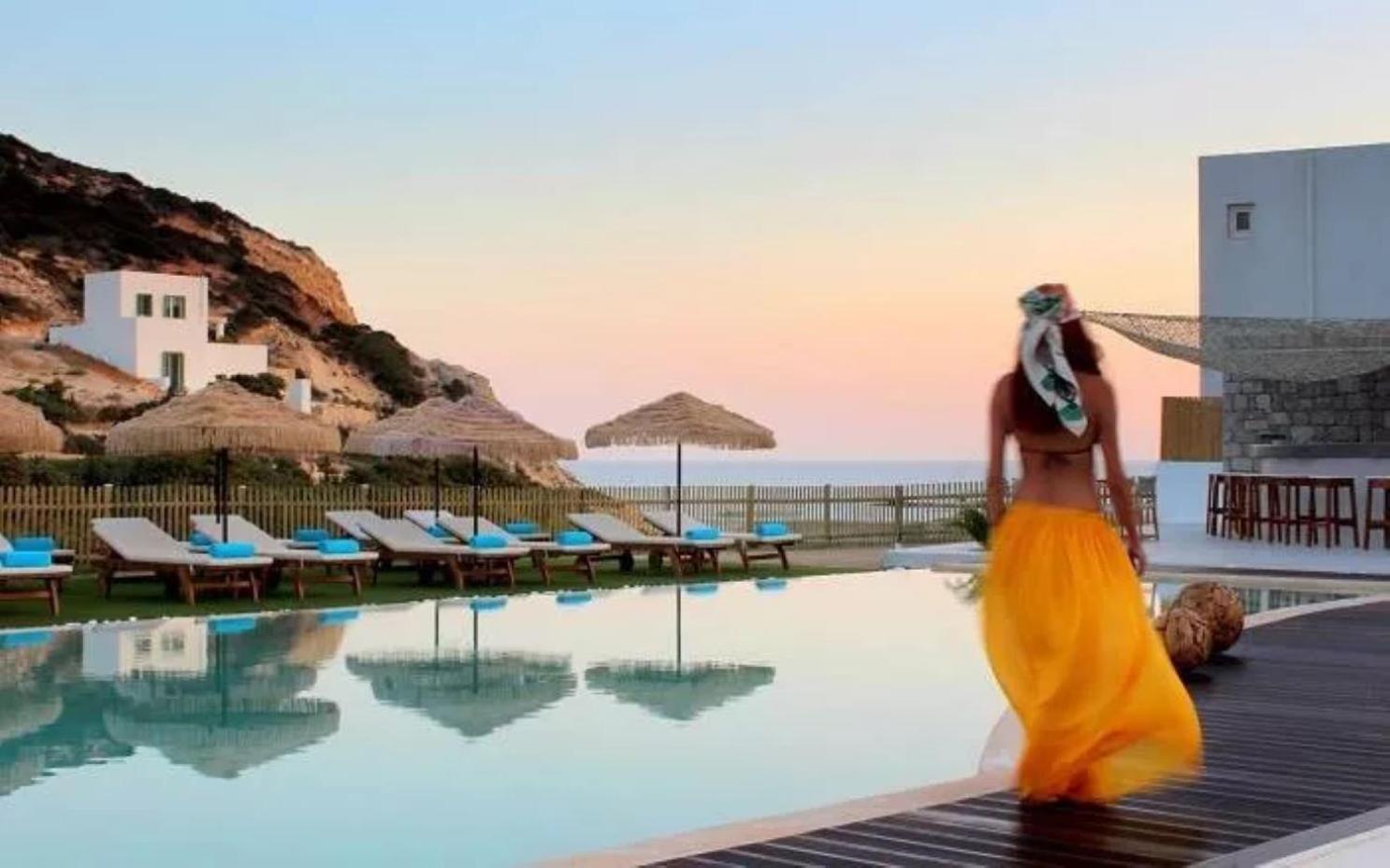 Golden Milos Beach Provatász Kültér fotó
